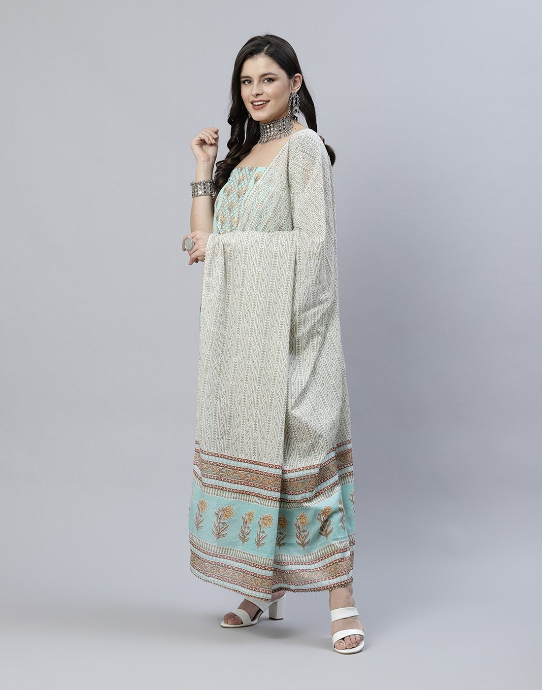 Printed Cotton Suit Piece