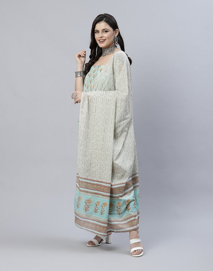 Printed Cotton Suit Piece