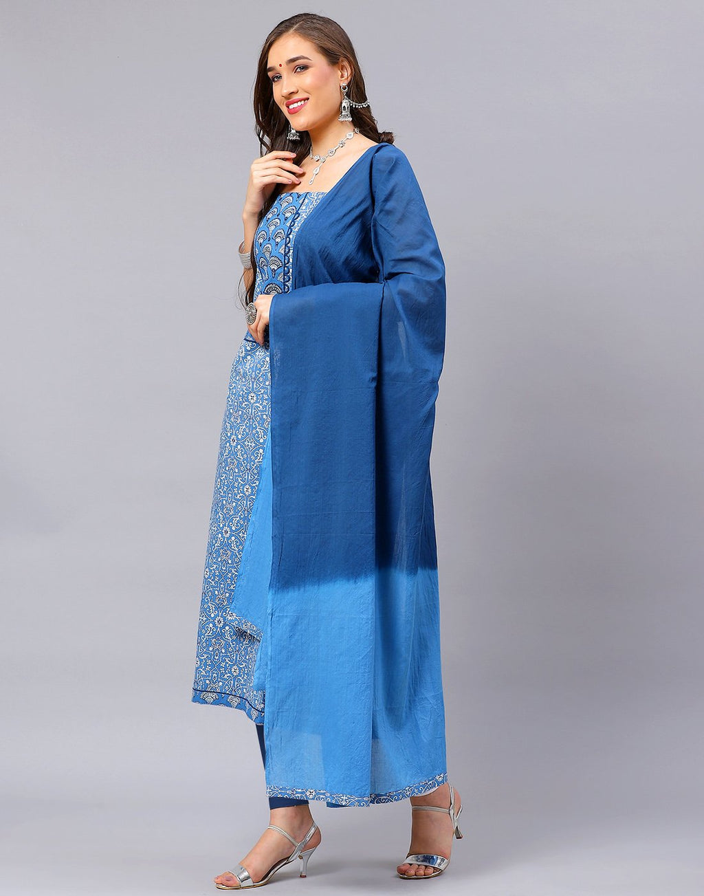 Cotton Printed Suit Piece