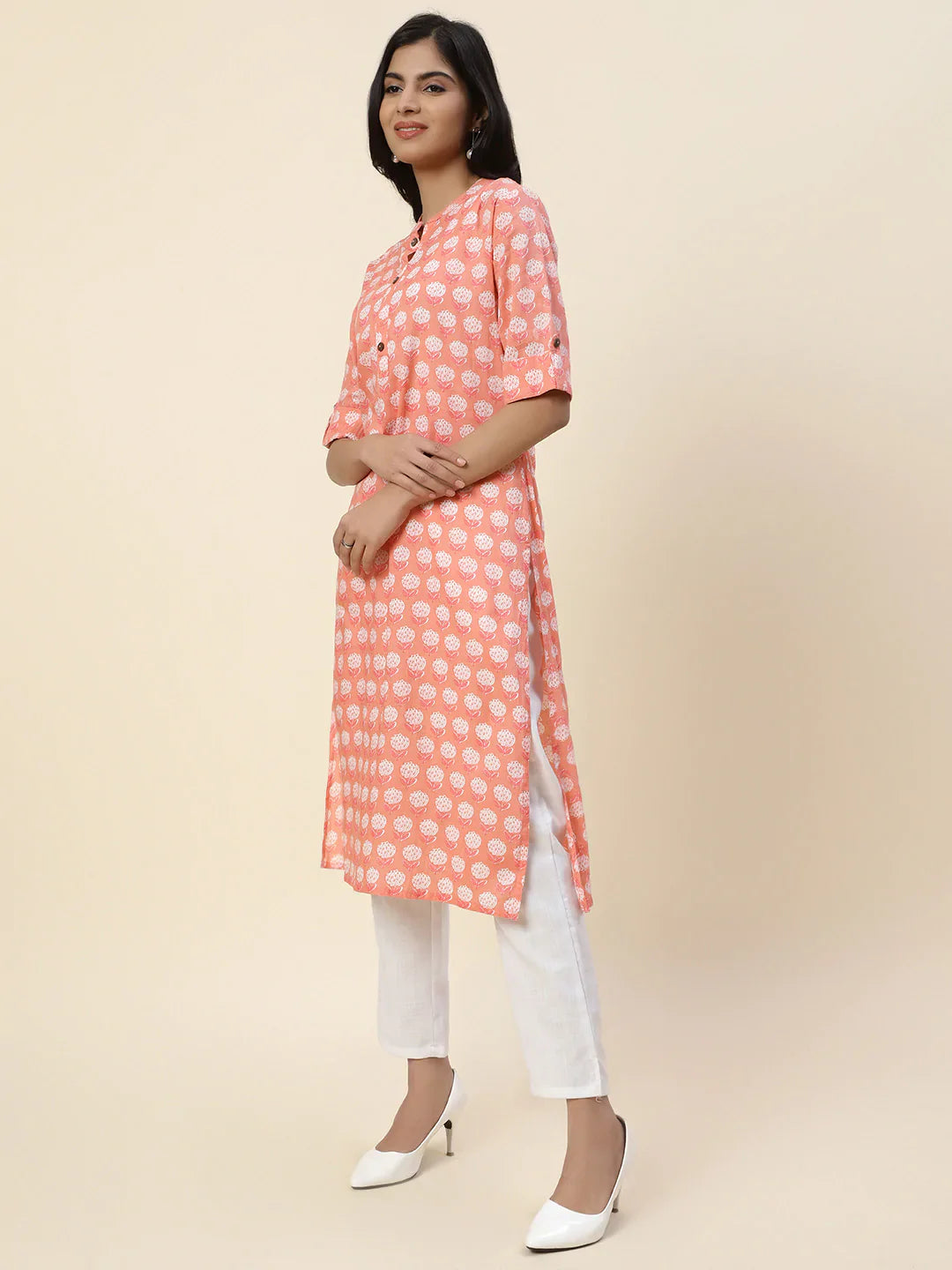 Printed Cotton Kurta
