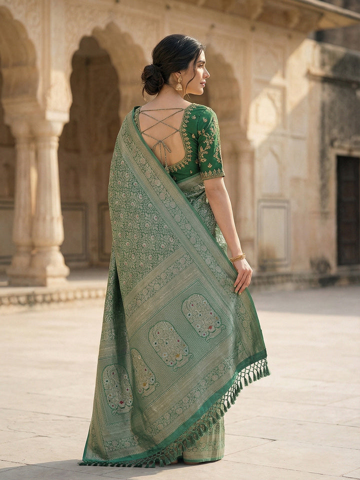 Woven Design Art Silk Saree