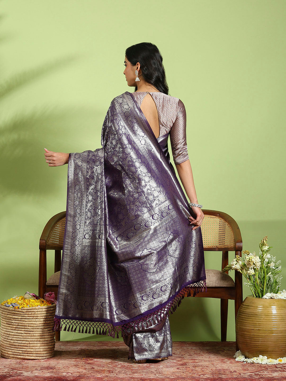 Woven Design Art Silk Saree