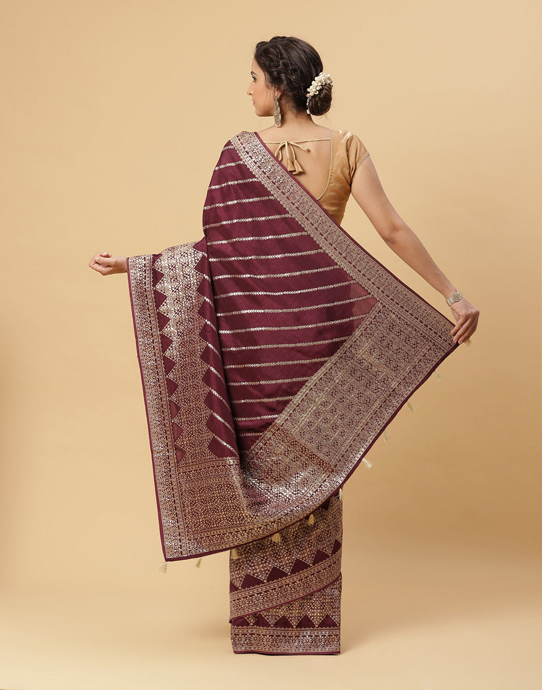 Zari Zaal Woven Banarasi Saree