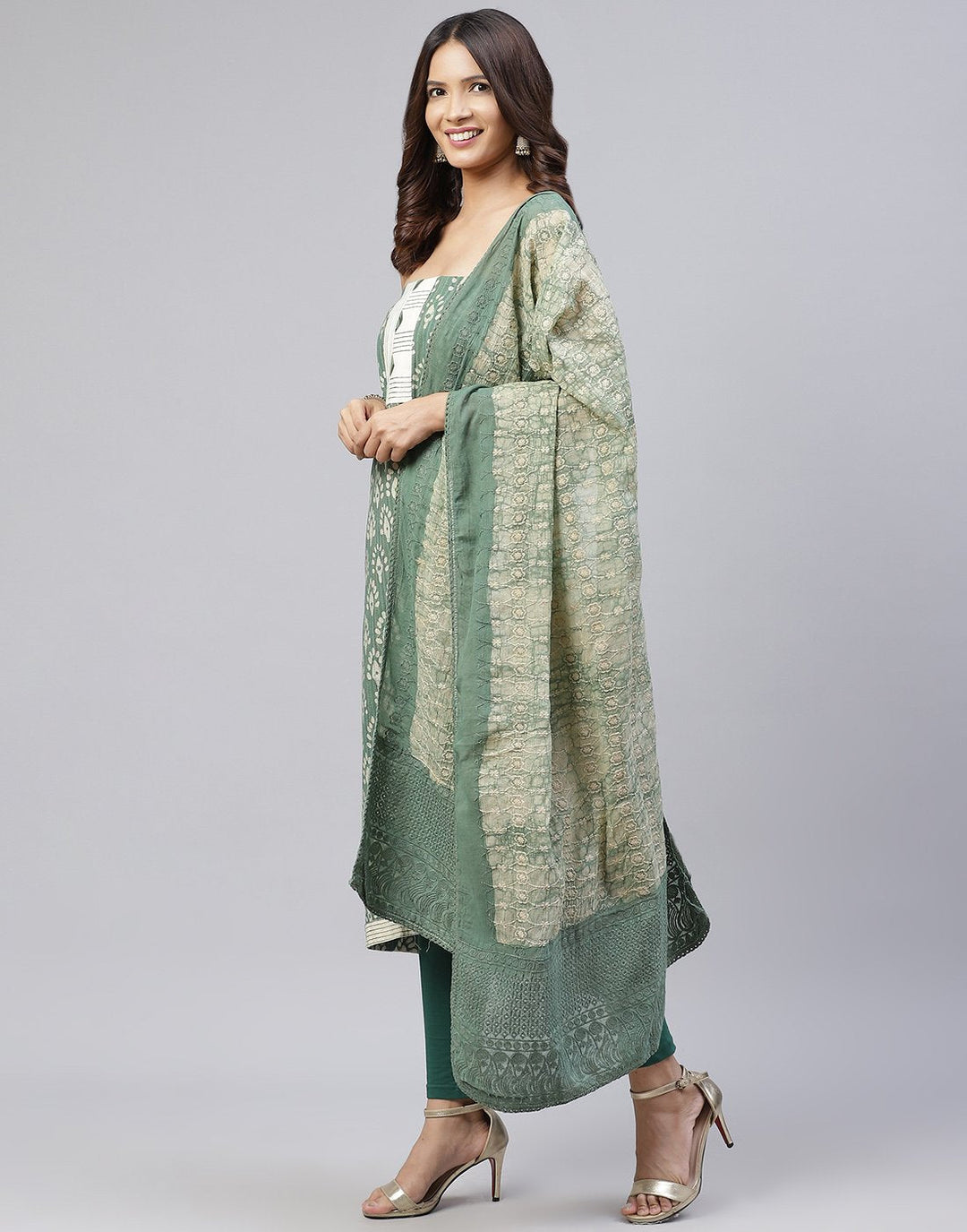 Cotton Printed Suit Piece