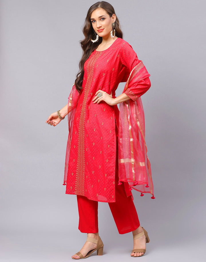 Hot Pink Salwar Kameez