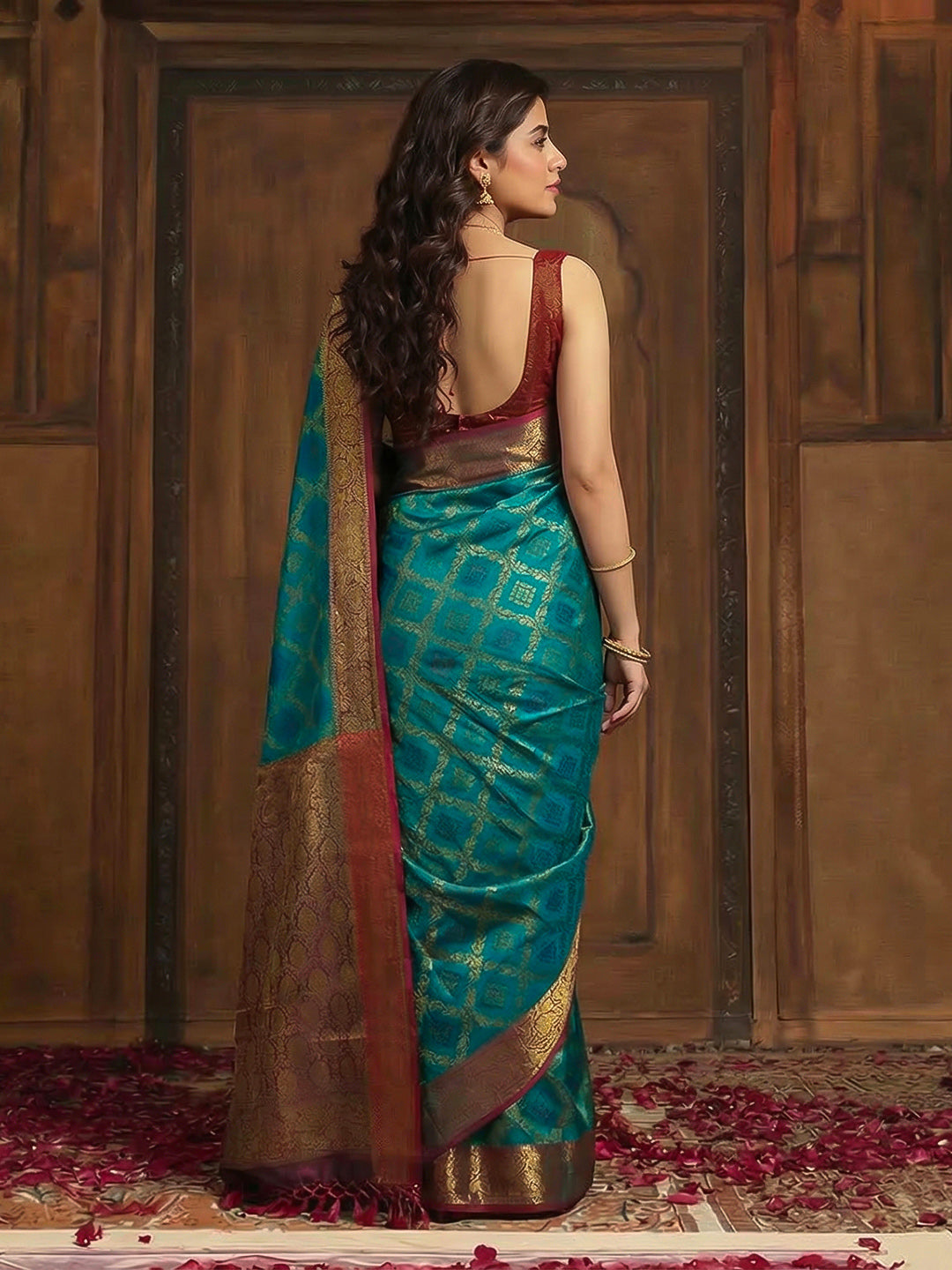 Woven Design Art Silk Saree