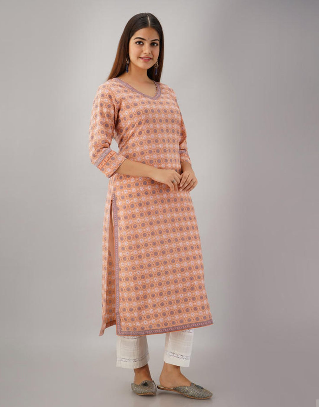 Printed Cotton Kurti