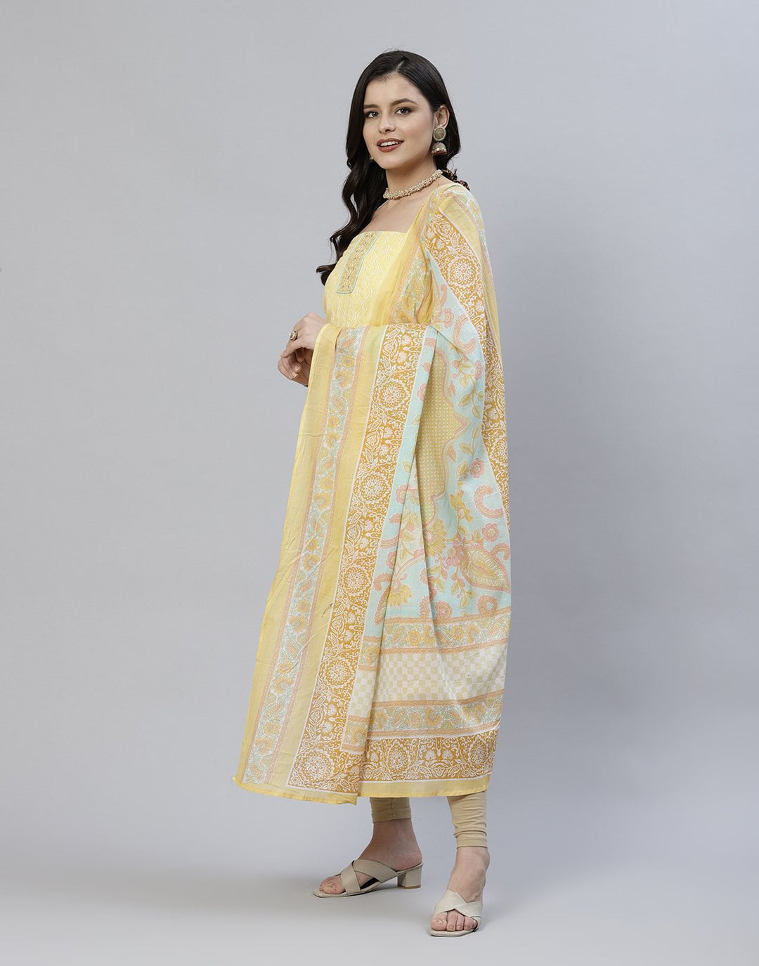 Printed Cotton Suit Piece