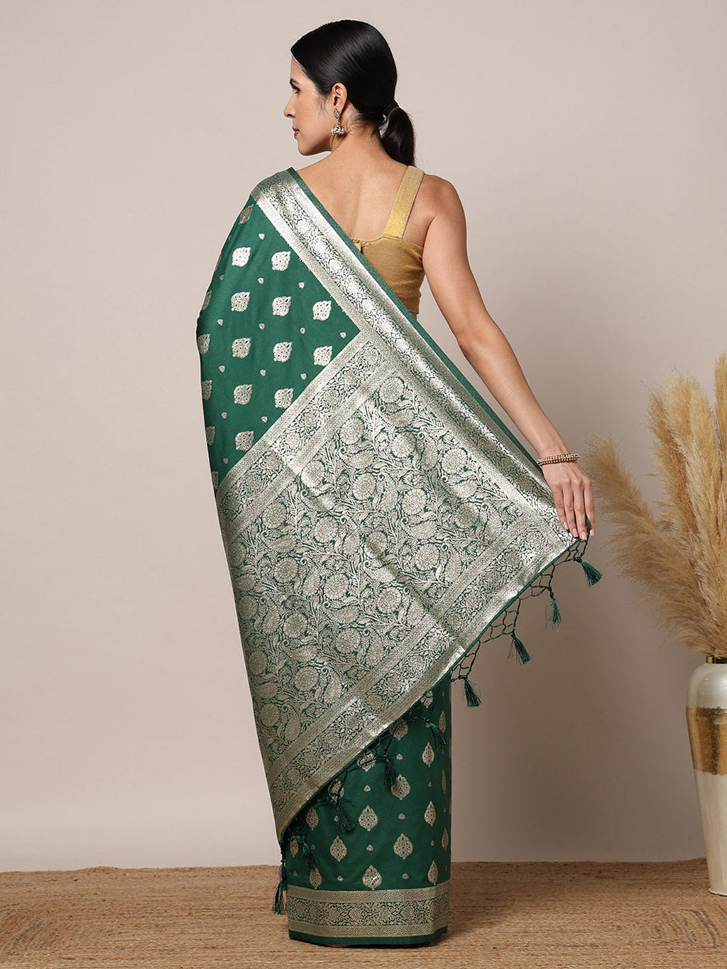 Woven Design Dola Silk Saree