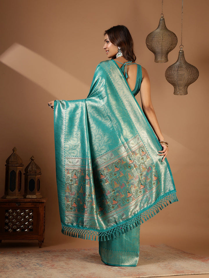 Woven Design Art Silk Saree