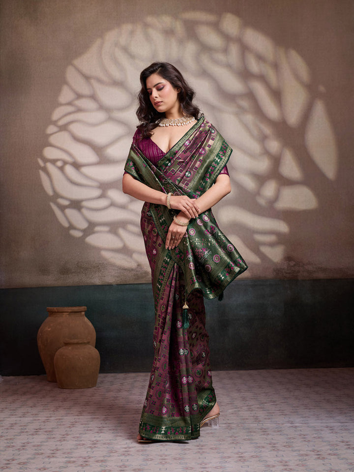 Woven Design Banarasi Silk Saree