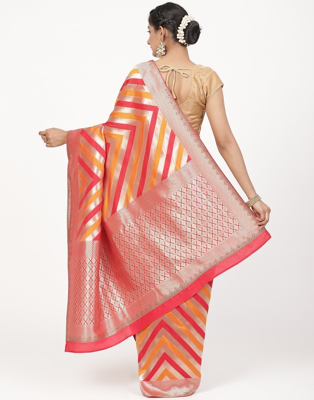 Banarasi Rani Silk Saree