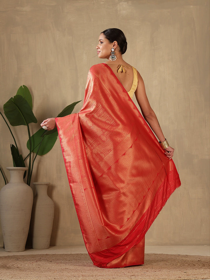 Woven Design Art Silk Saree