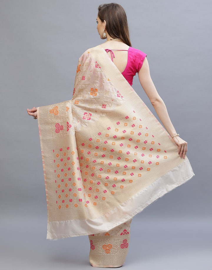 WOVEN ART HANDLOOM SAREE