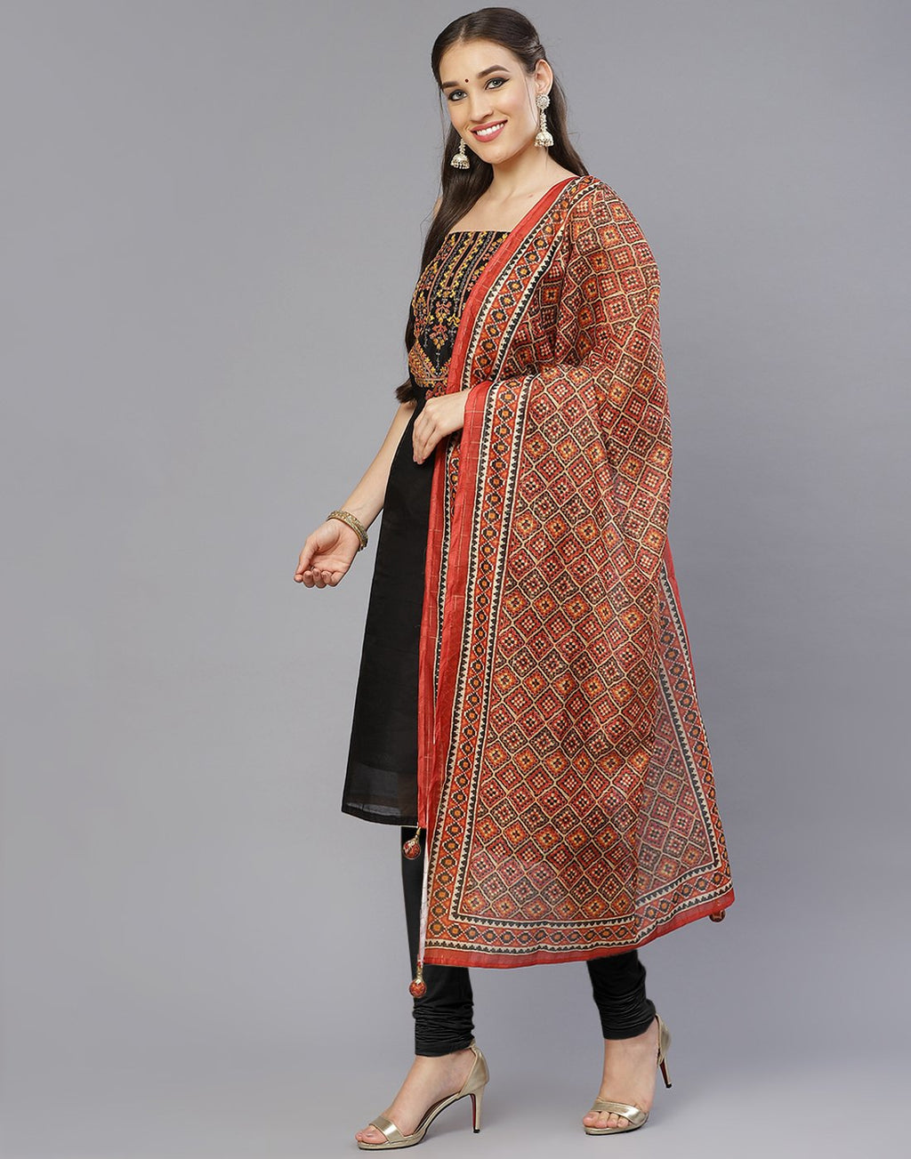 Chanderi Suit Set
