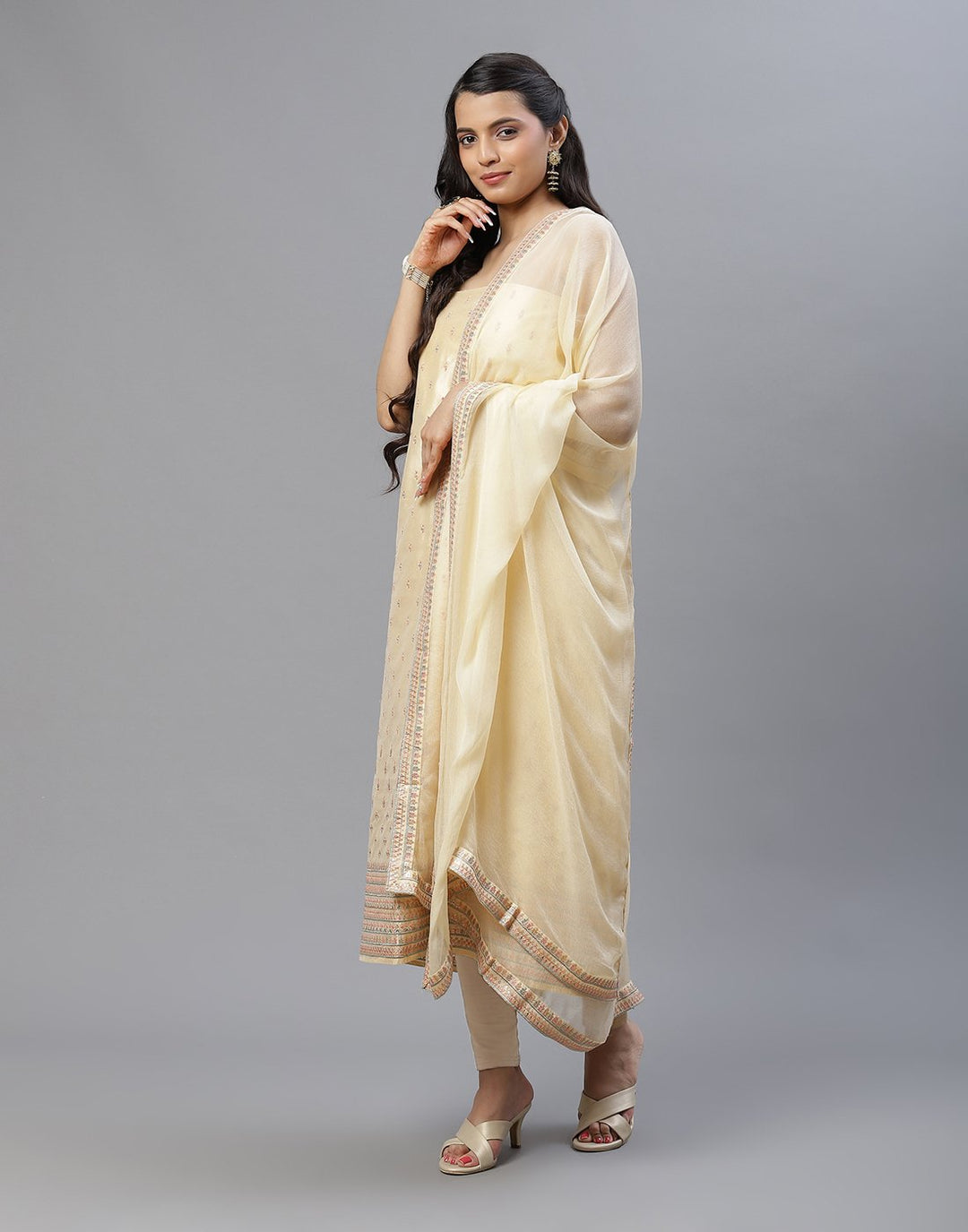 GEORGETTE EMBROIDERED SUIT SET