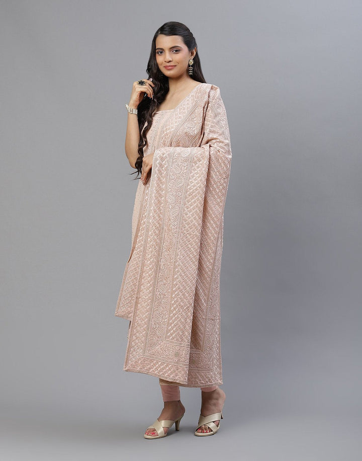 GEORGETTE EMBROIDERED SUIT SET