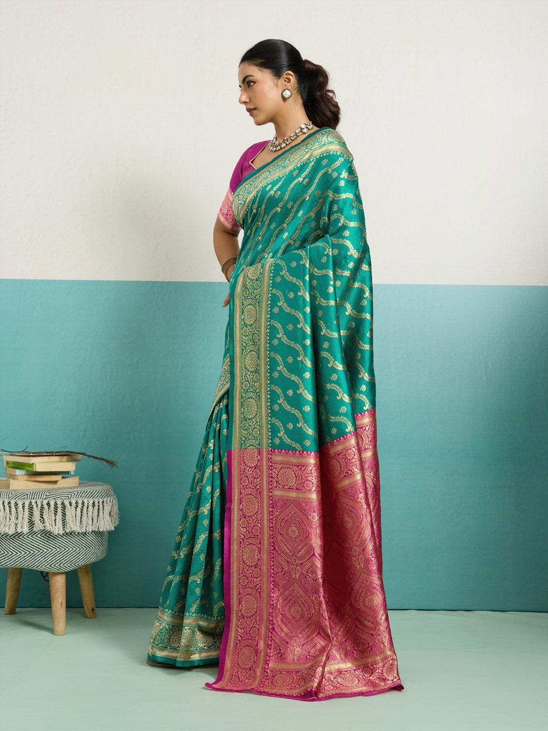 Woven Design Art Silk Saree