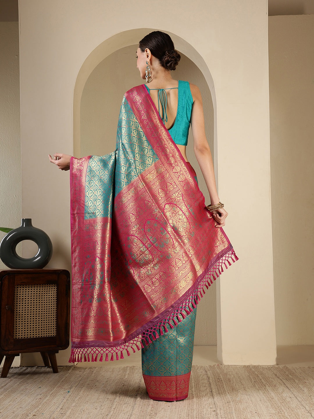 Woven Design Banarasi Saree