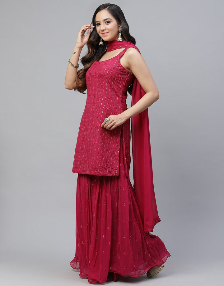 Stitched Georgette Salwar Kameez