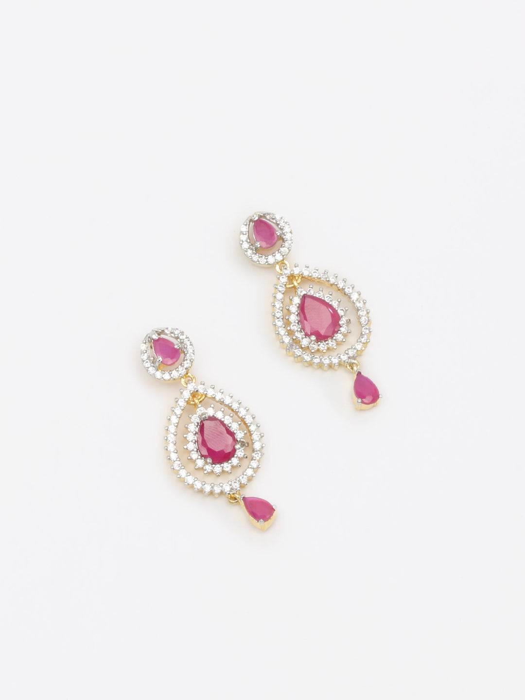 White Drop &amp; Danglers Earrings