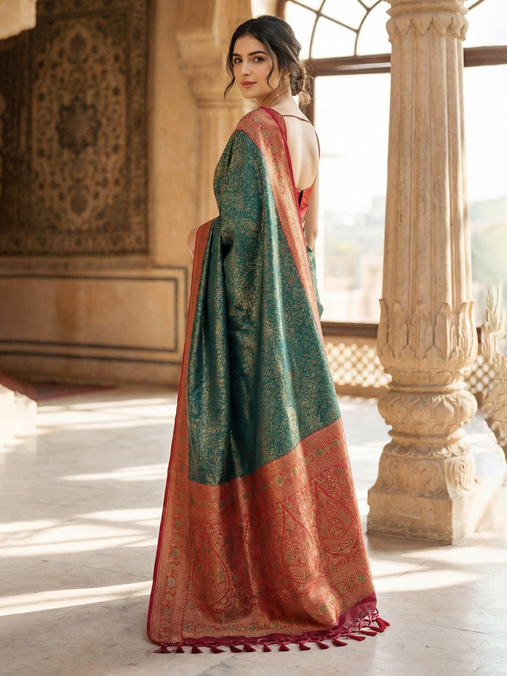 Woven Design Art Silk Saree