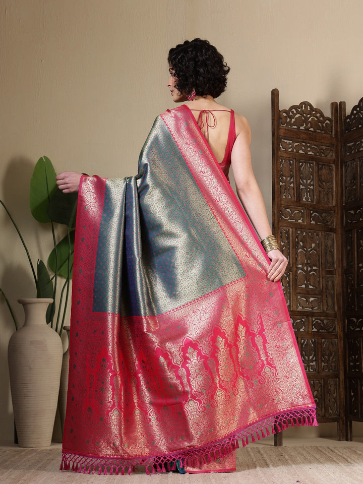 Woven Design Art Silk Saree