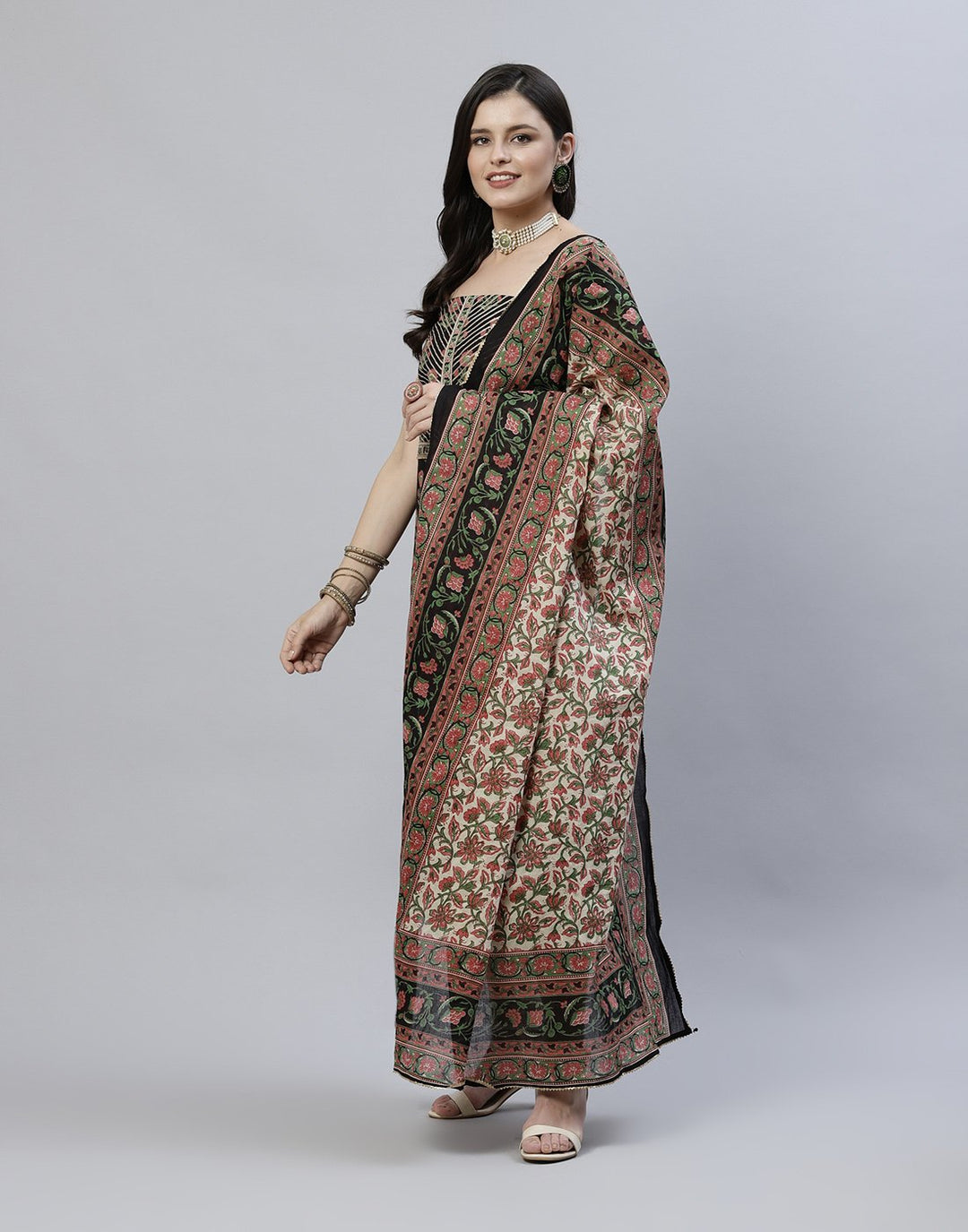 Printed Cotton Suit Piece