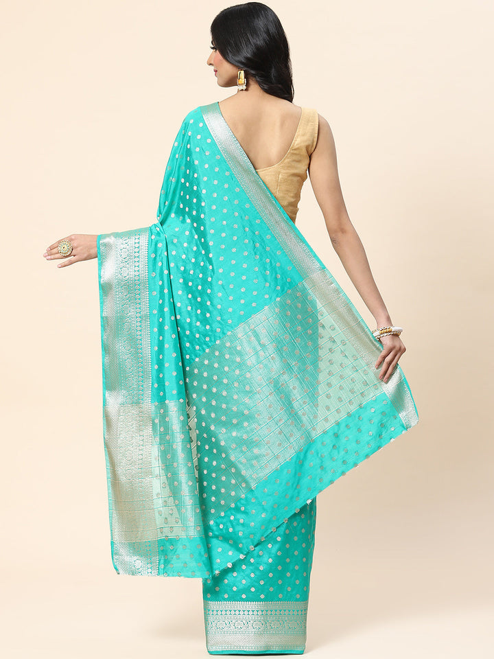 Zari Booti Handloom Woven Saree