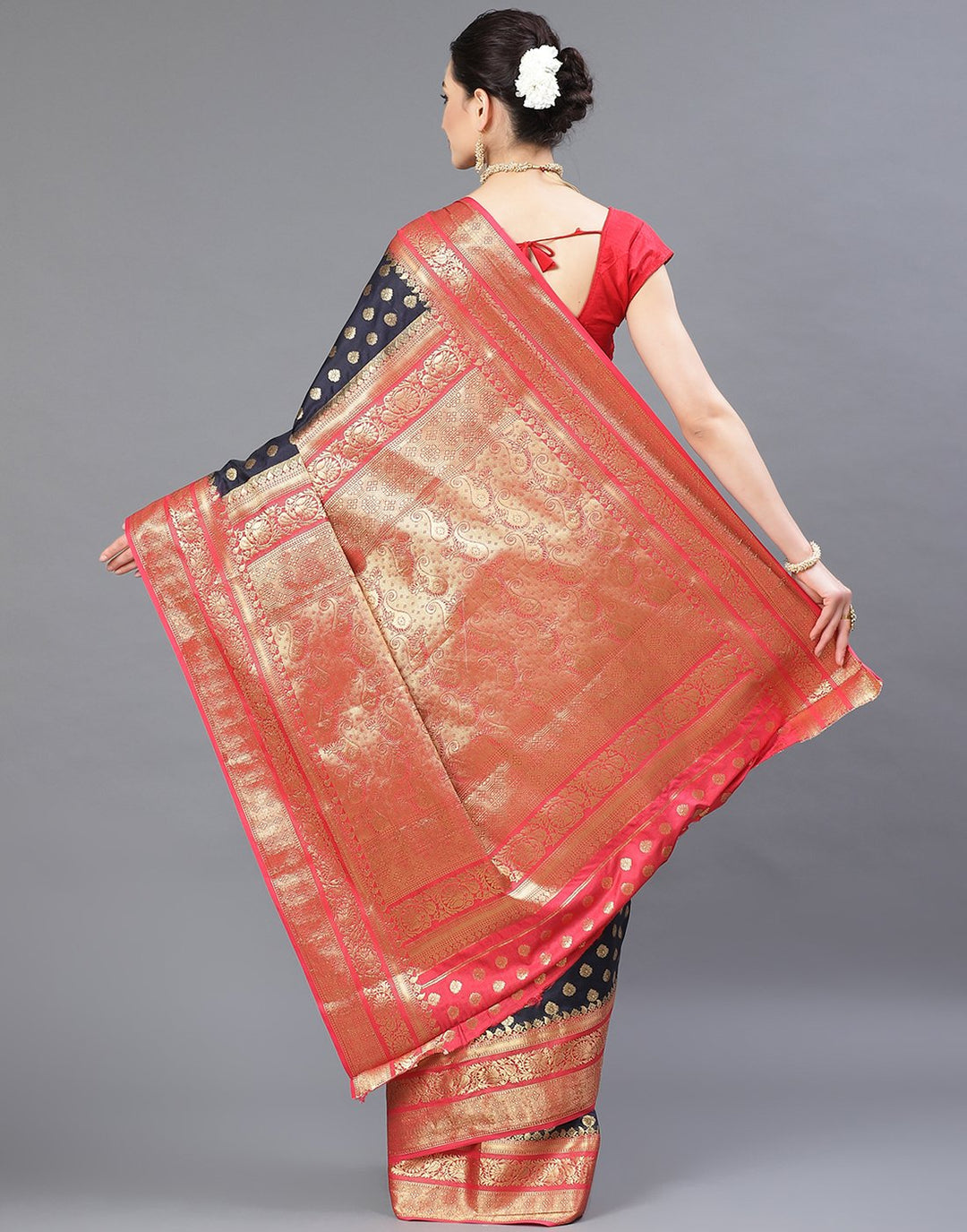 MBZ Meena Bazaar-Art Handloom Saree