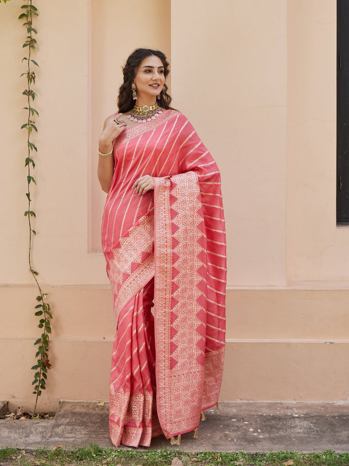 Zari Zaal Woven Banarasi Saree