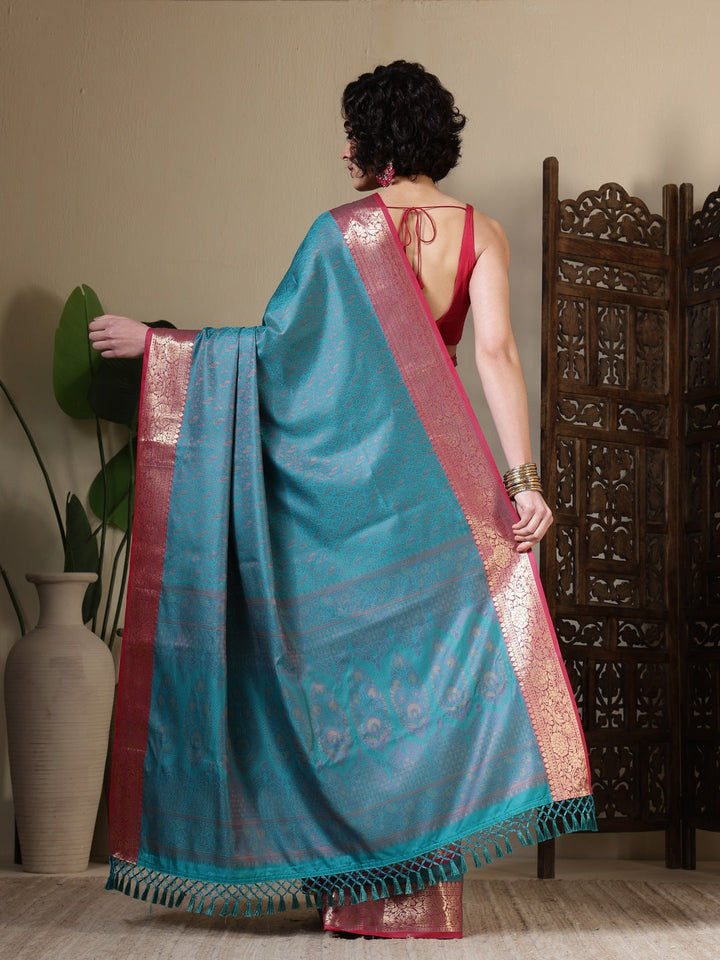 Woven Design Art Silk Saree