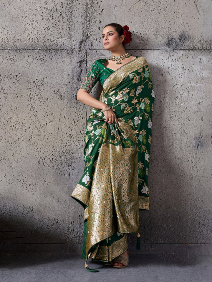Woven Design Banarasi Silk Saree