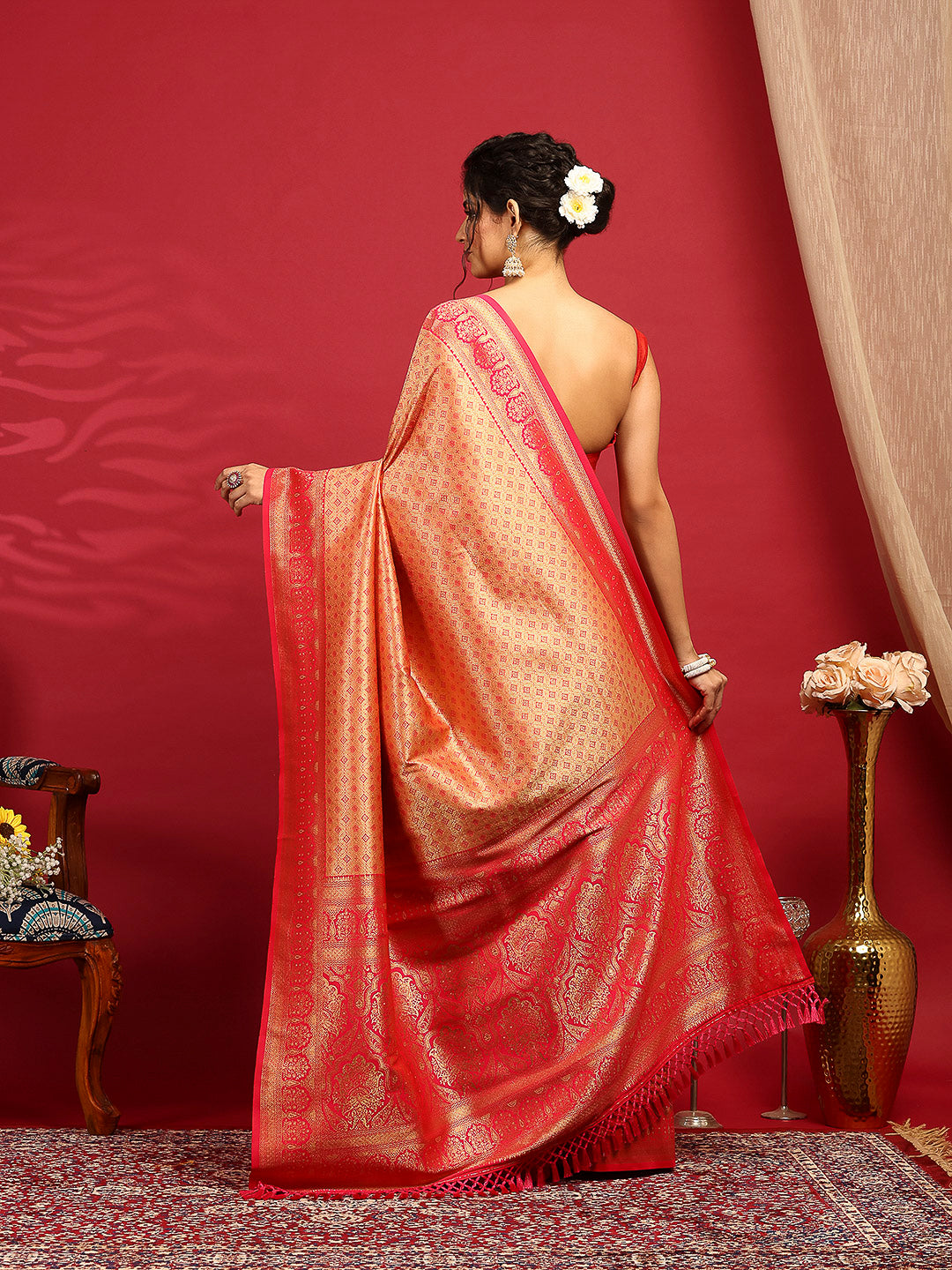 Woven Design Art Silk Saree