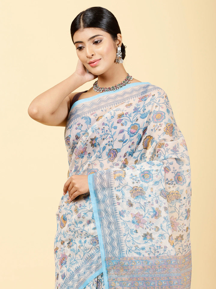 Printed Cotton Saree