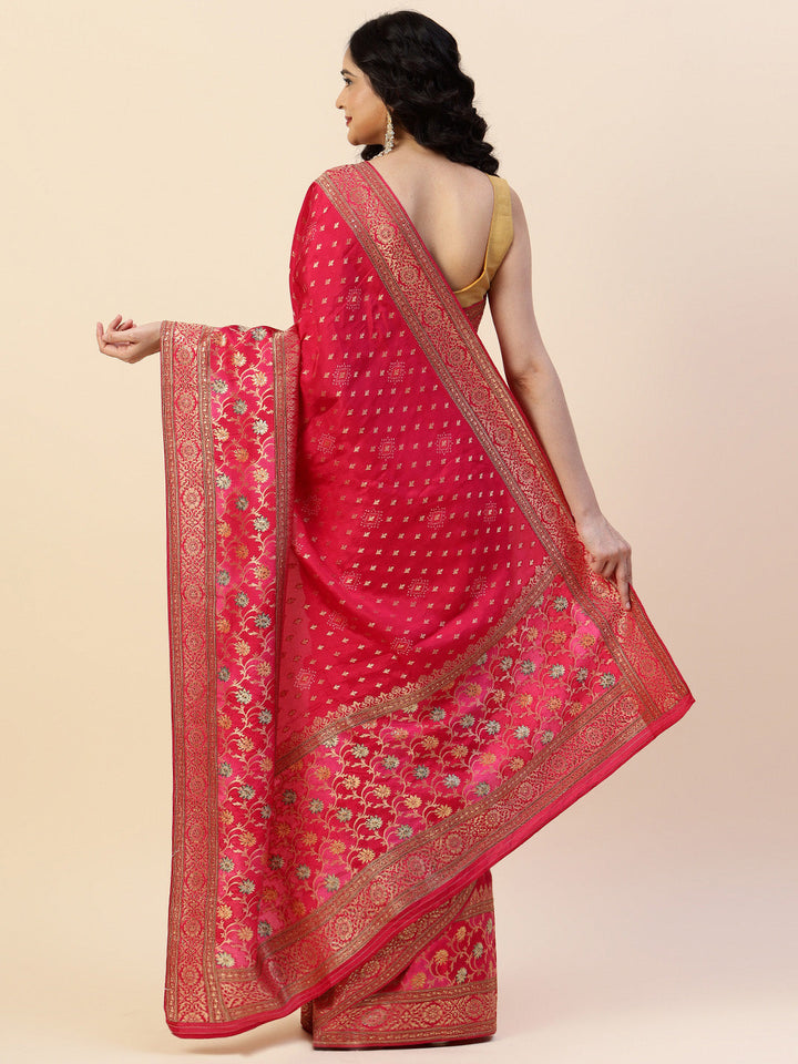 Swarovski Embroidered Handloom Saree