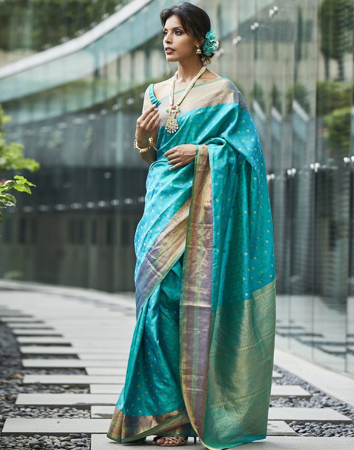 MBZ Meena Bazaar-Woven Handloom Saree