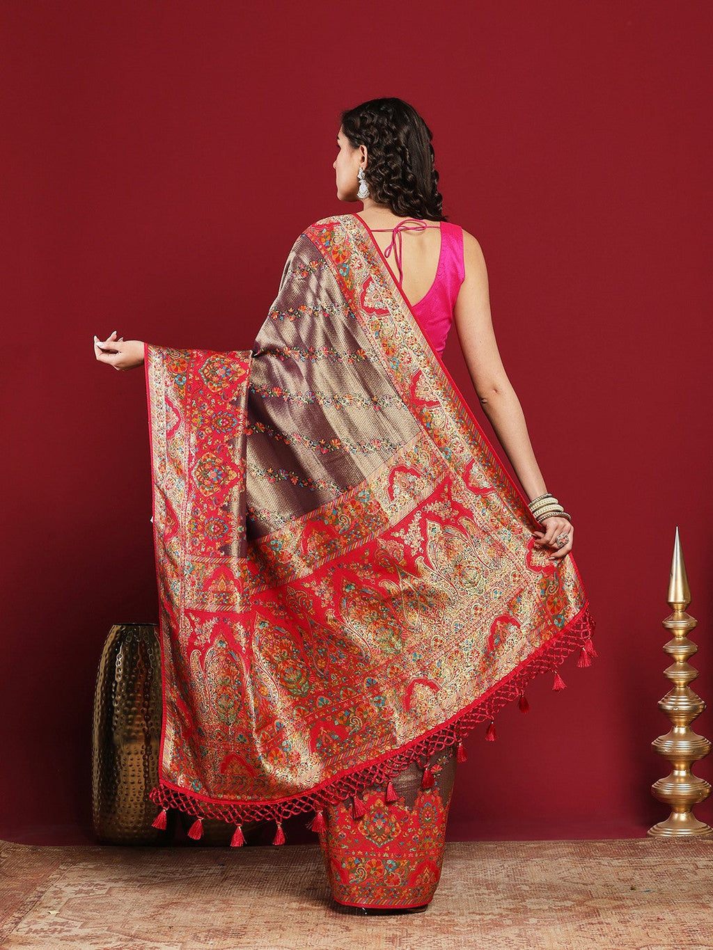 Woven Design Dola Silk Saree