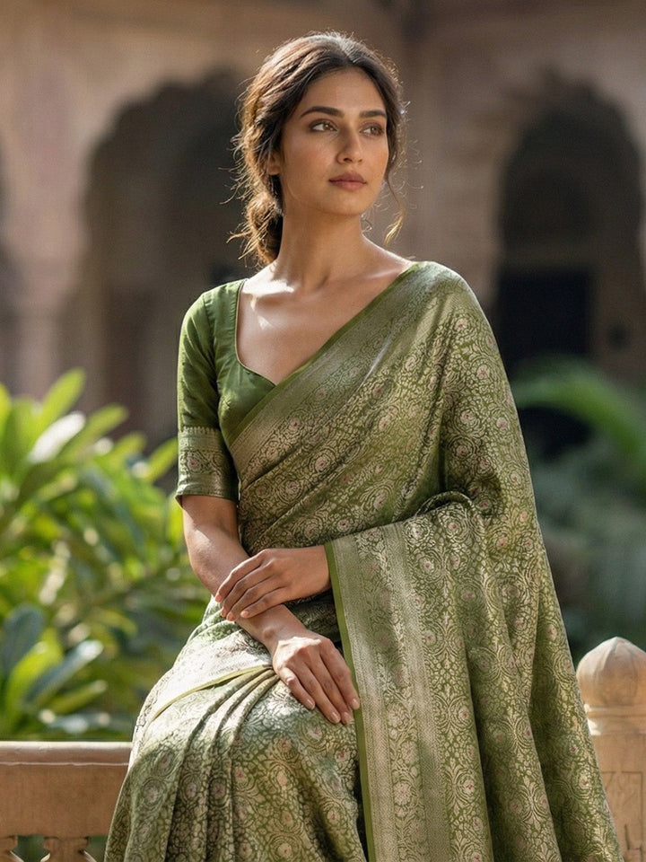 Woven Design Art Silk Saree