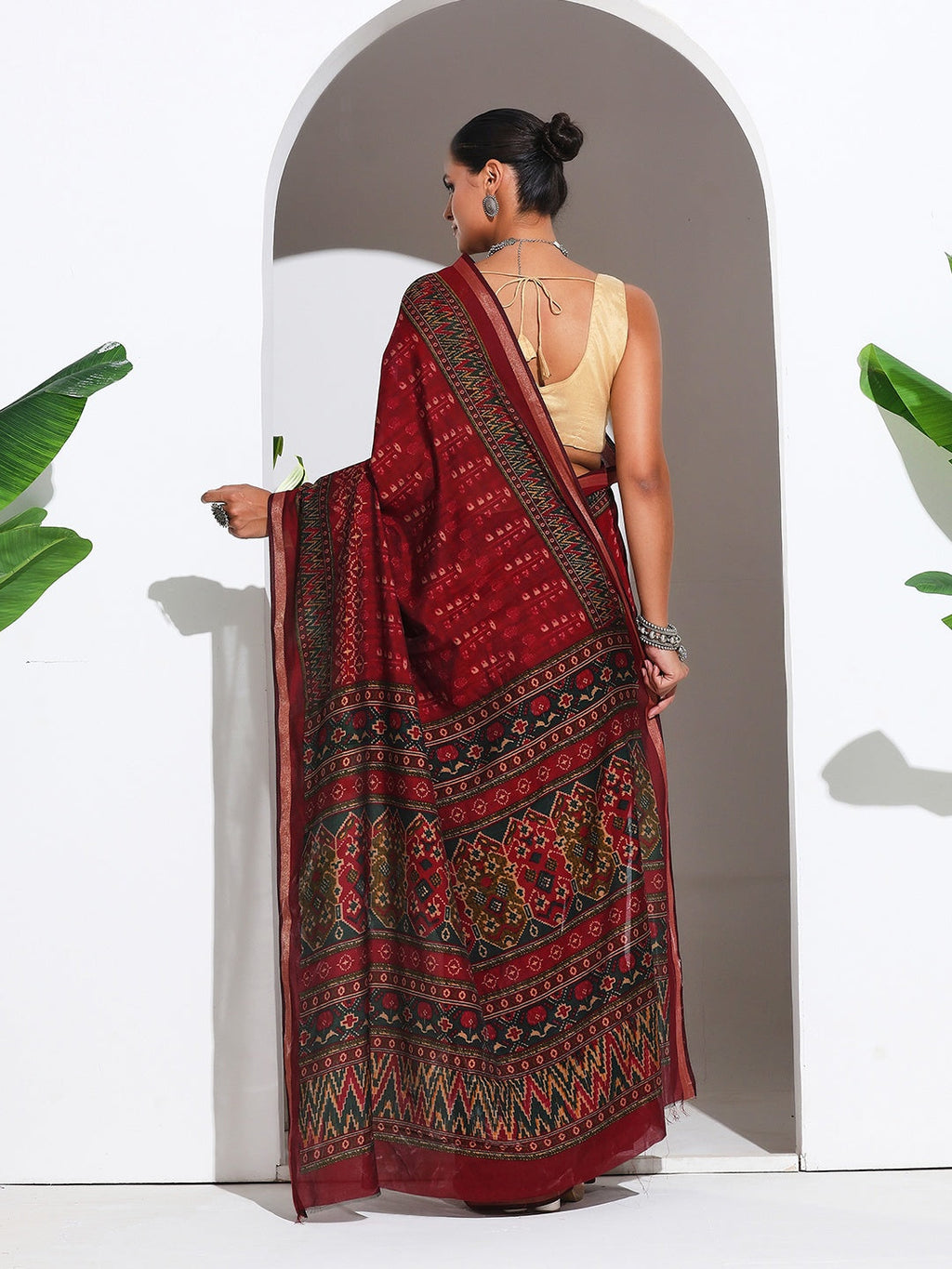 Digital Printed Art Silk Saree (Copy)