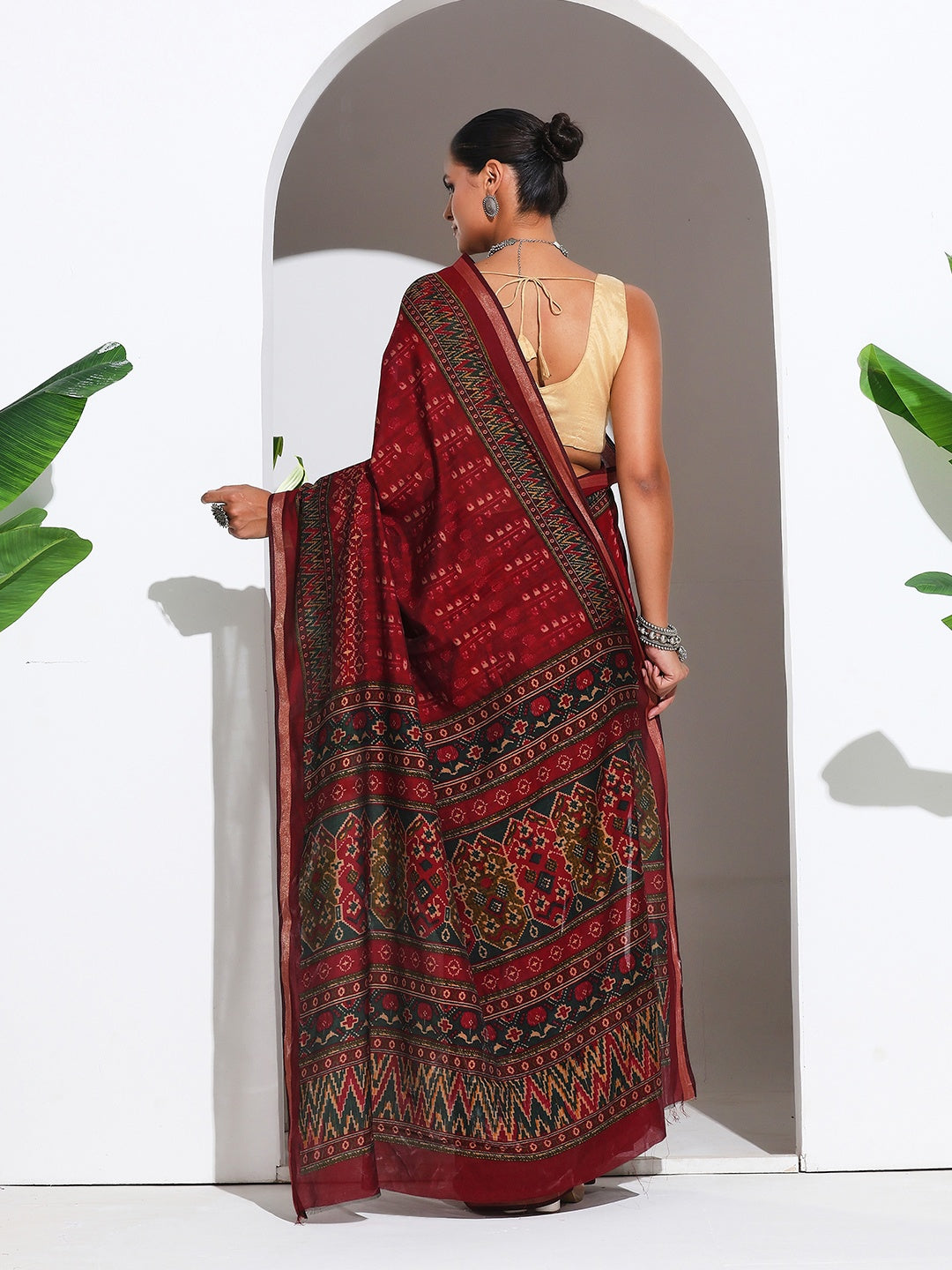 Digital Printed Art Silk Saree (Copy)