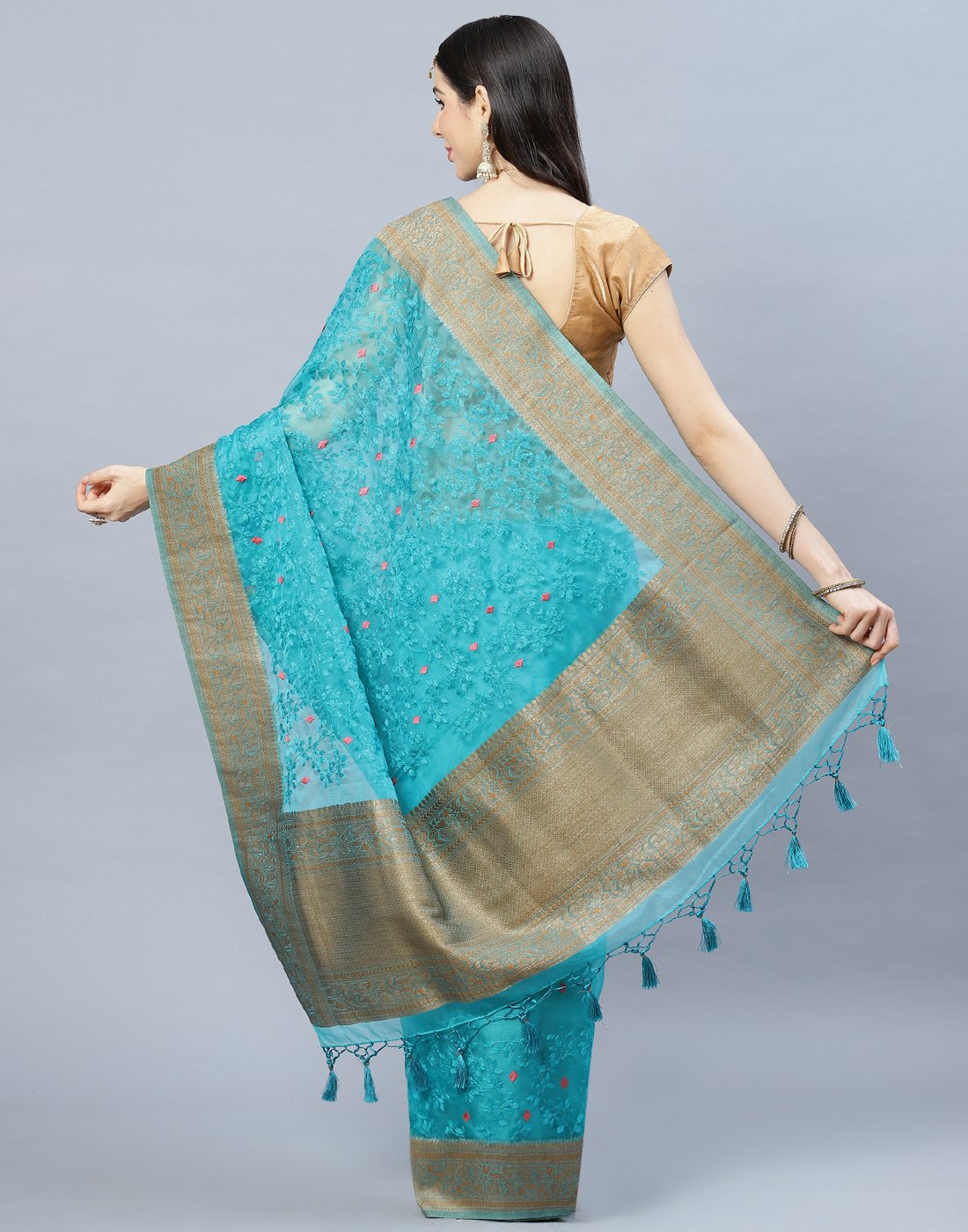 Art Handloom Woven Saree