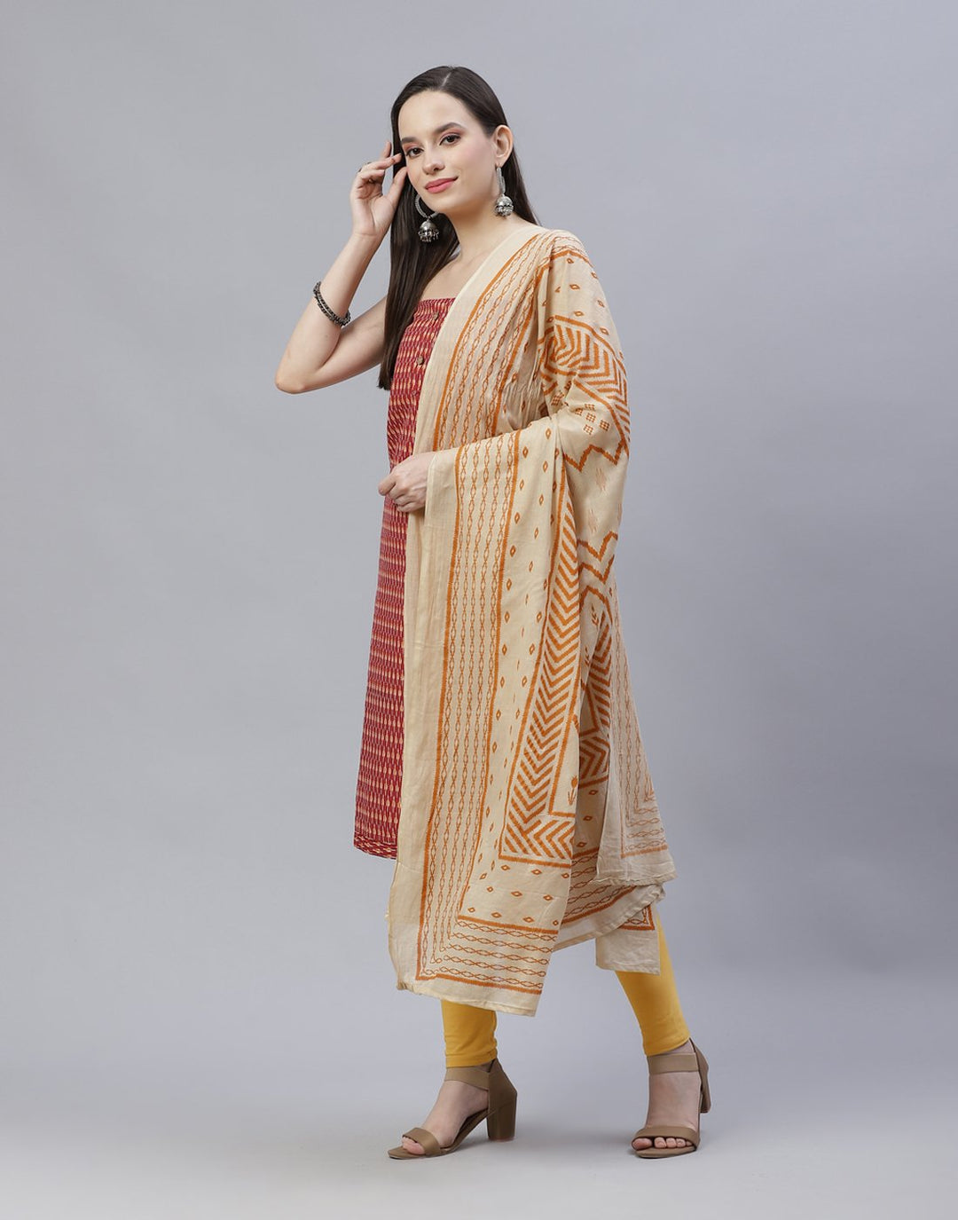 Printed Cotton Suit Piece