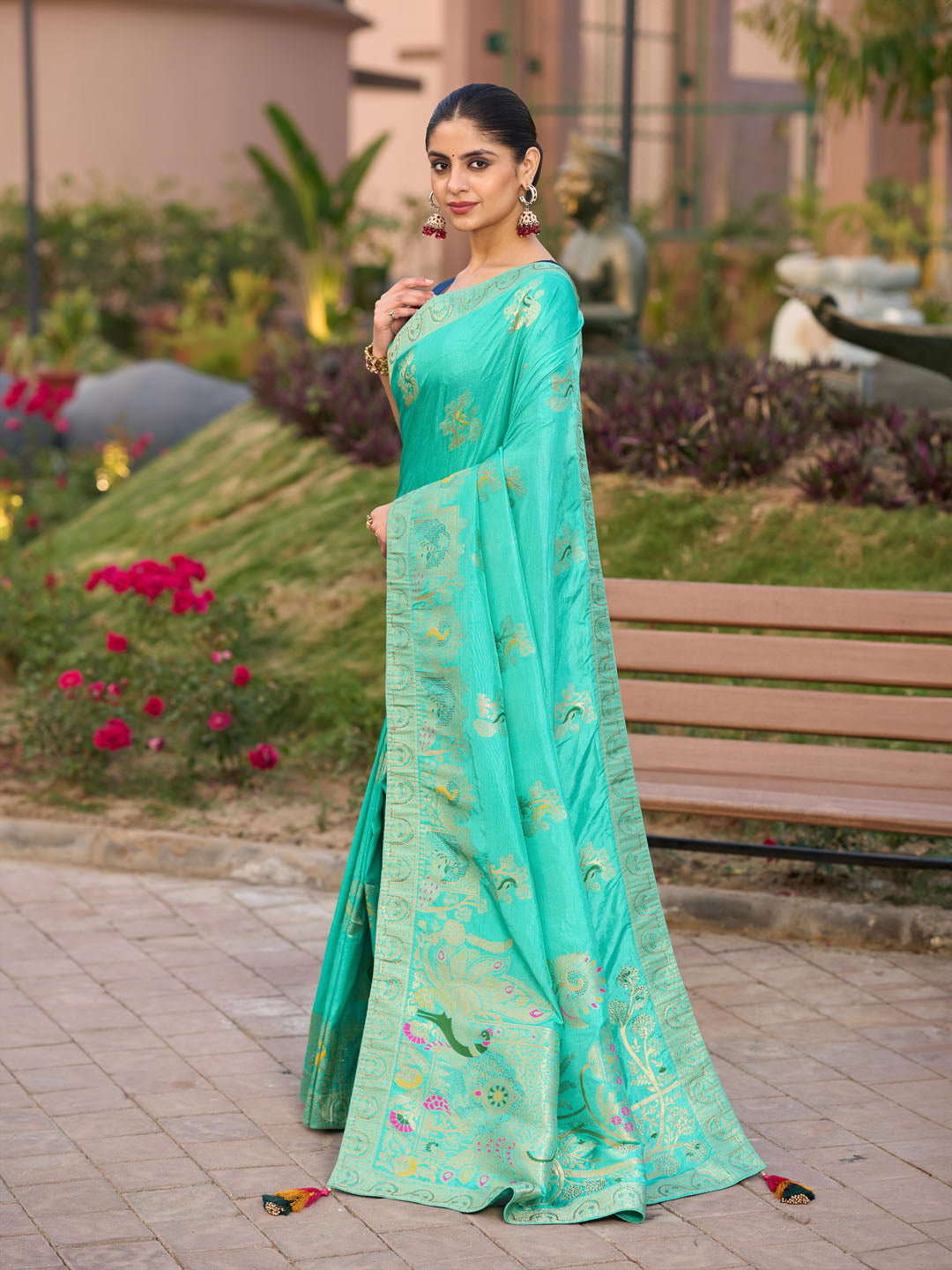 Woven Design Dola Silk Saree