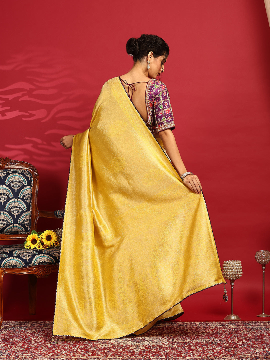 Embroidered Banarasi Saree