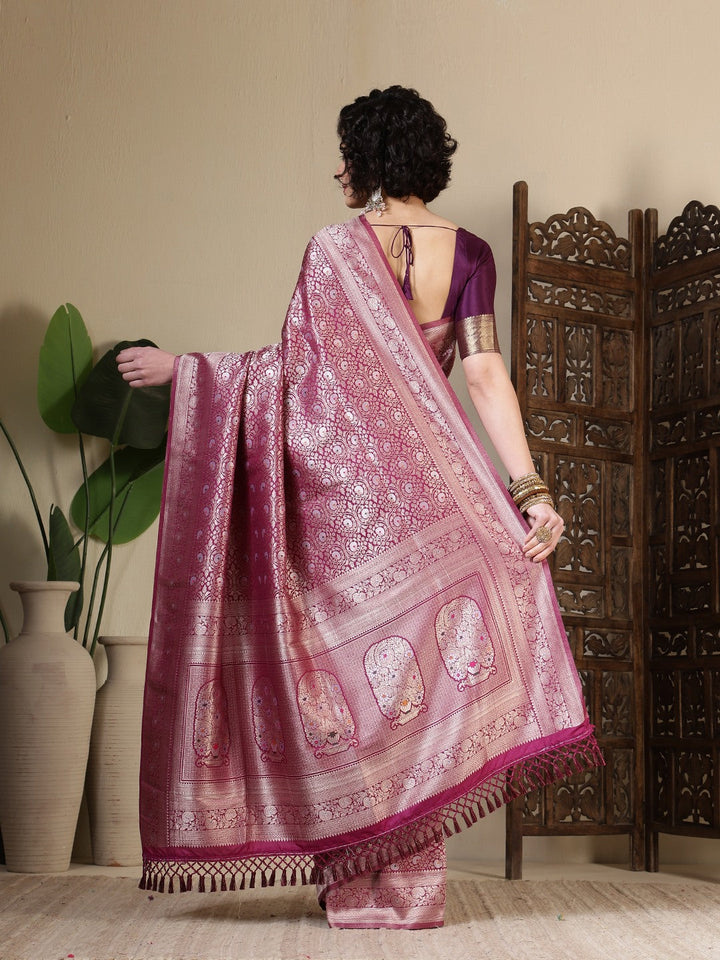 Woven Design Art Silk Saree