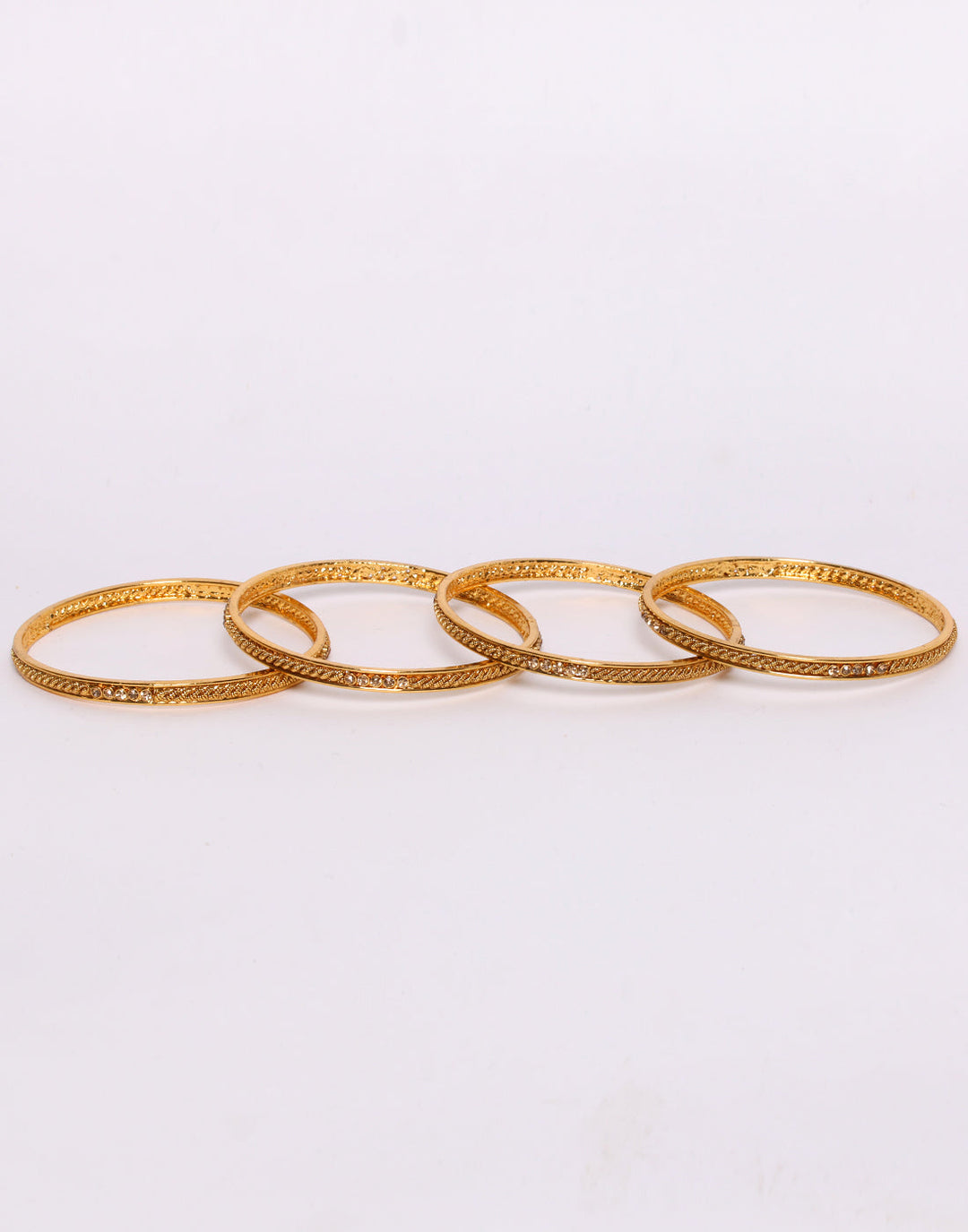 Traditional Gold Toned Bangle Set