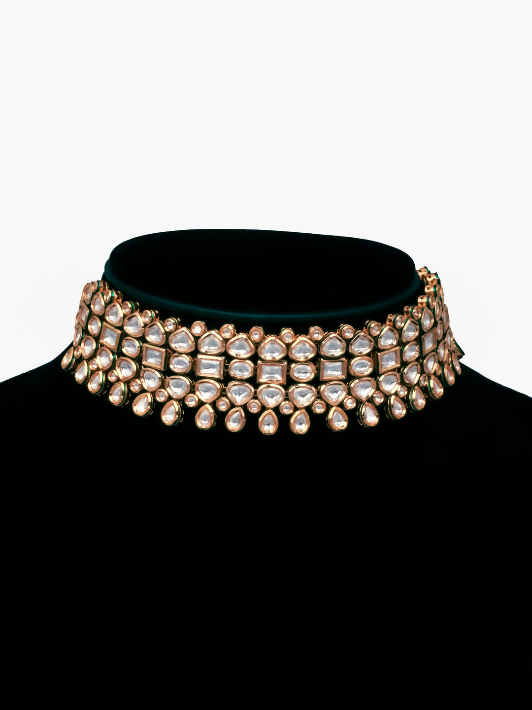 Kundan Necklace Set With Earrings