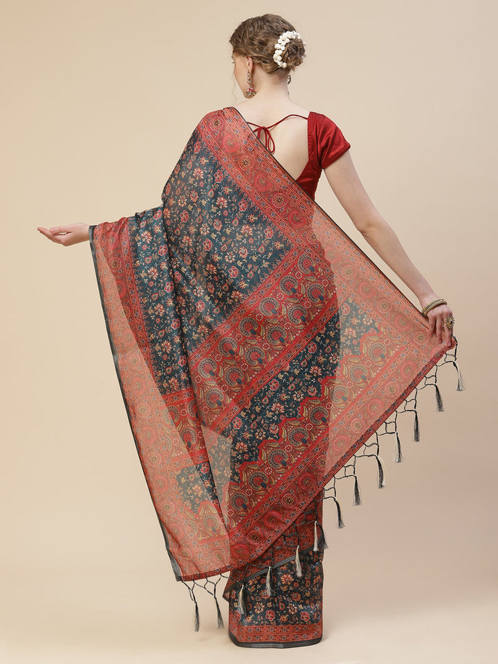 Printed Art Handloom Saree