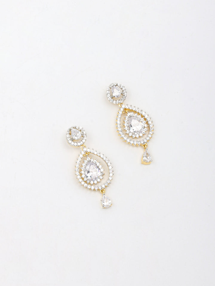 White Drop &amp; Danglers Earrings